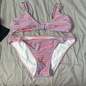 Xhilaration (red, white, blue) twp- piece swimsuit